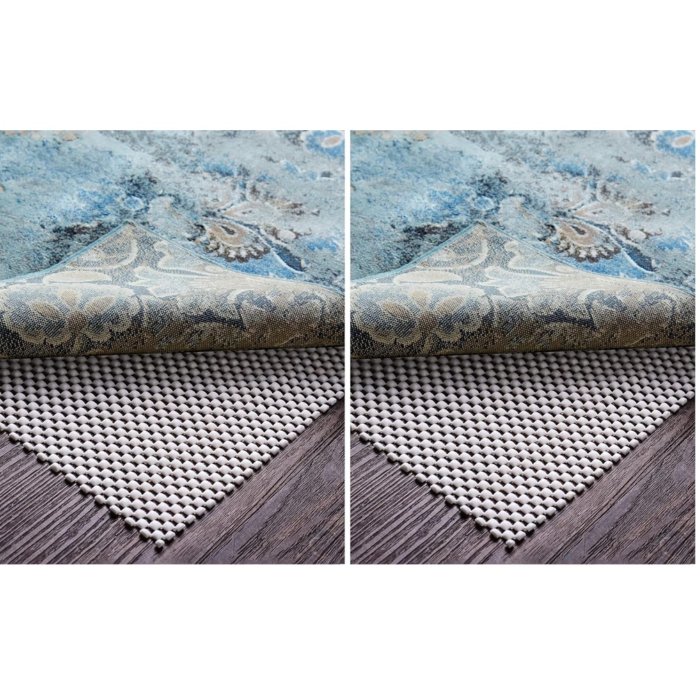 image:imageVeken 6 Ft Round Rug Pad Gripper for Hardwood Floors Non Slip Circle Rug Pads for Area Rugs Thick Rug Grippers for Tile Floors Under Carpet Anti Skid Mat Keep Your Rugs Safe and in Place26 x 13 Rectangular Pack of 2
