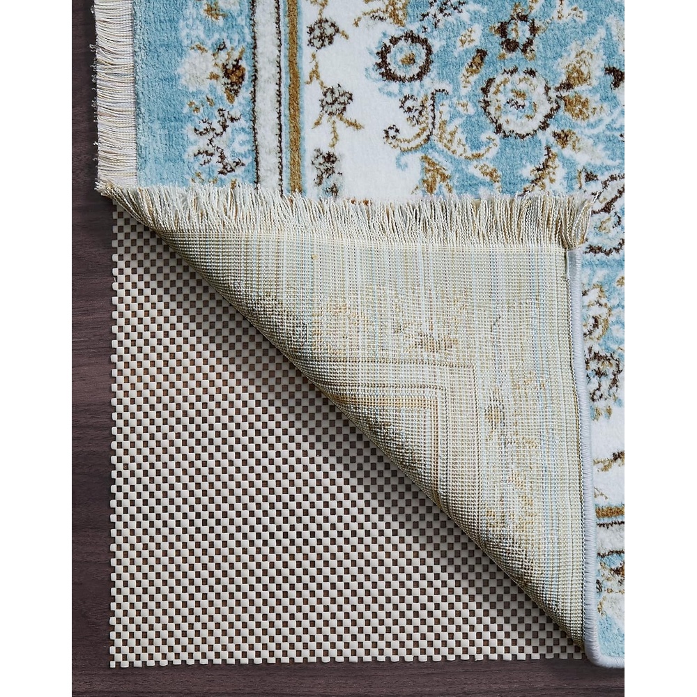 image:imageVeken 6 Ft Round Rug Pad Gripper for Hardwood Floors Non Slip Circle Rug Pads for Area Rugs Thick Rug Grippers for Tile Floors Under Carpet Anti Skid Mat Keep Your Rugs Safe and in Place6 x 9 Rectangular