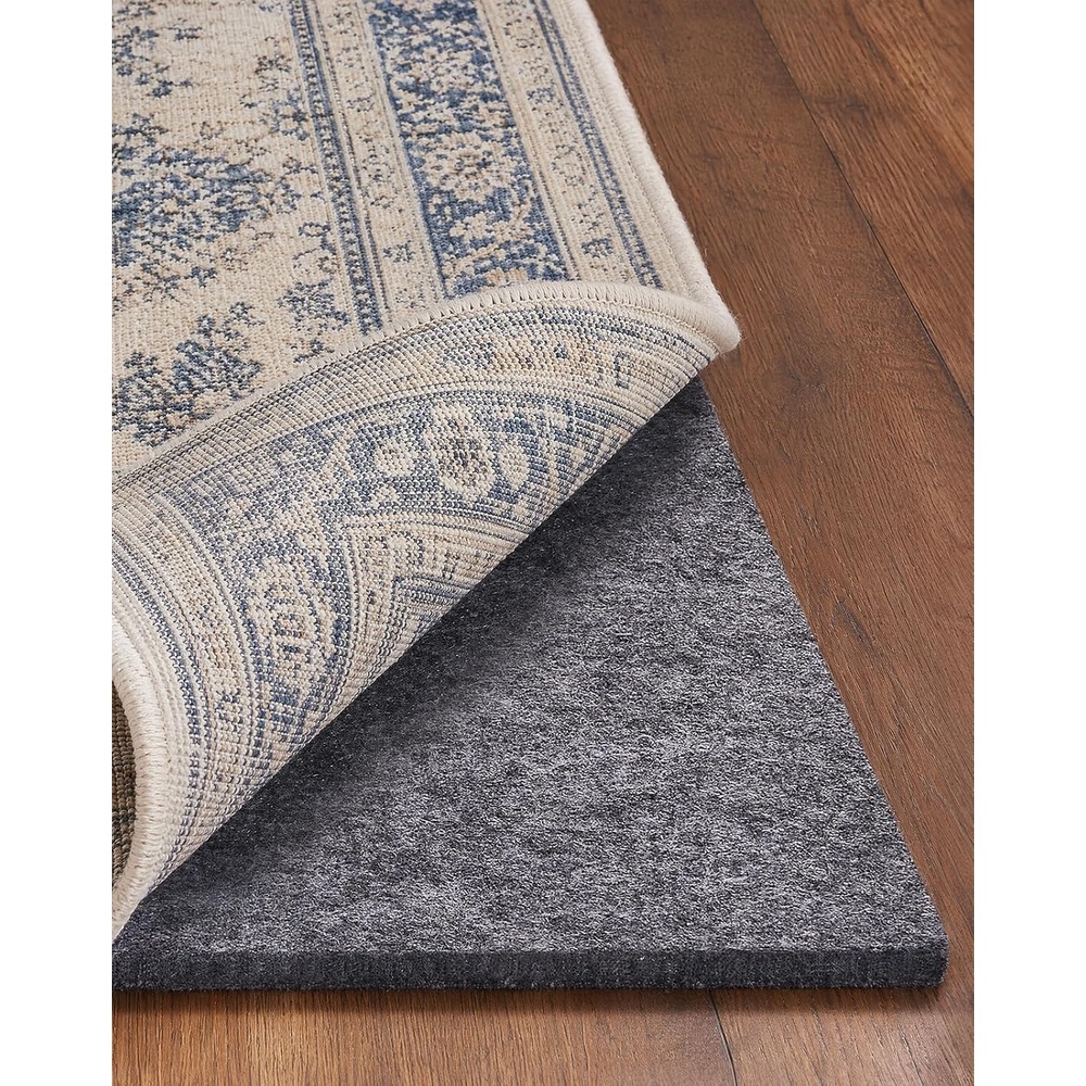 image:imageVeken Felt Cushioned Rug Pad 9 x 12 Ft 12 Inch Thick Dense NeedlePunched Carpet Underlay for Area Rugs Protector Mat for All Hard Floors Including Hardwoods with Over 99 Piece Pile fibersGrey