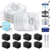 8 Filters+8 Sponges (4 month supply)