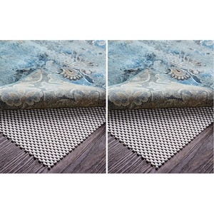 Veken 6 Ft Round Rug Pad Gripper for Hardwood Floors, Non Slip Circle Rug Pads for Area Rugs, Thick Rug Grippers for Tile Floors, Under Carpet Anti Skid Mat, Keep Your Rugs Safe and in Place(5′ x 7′ (Rectangular) (Pack of 2))