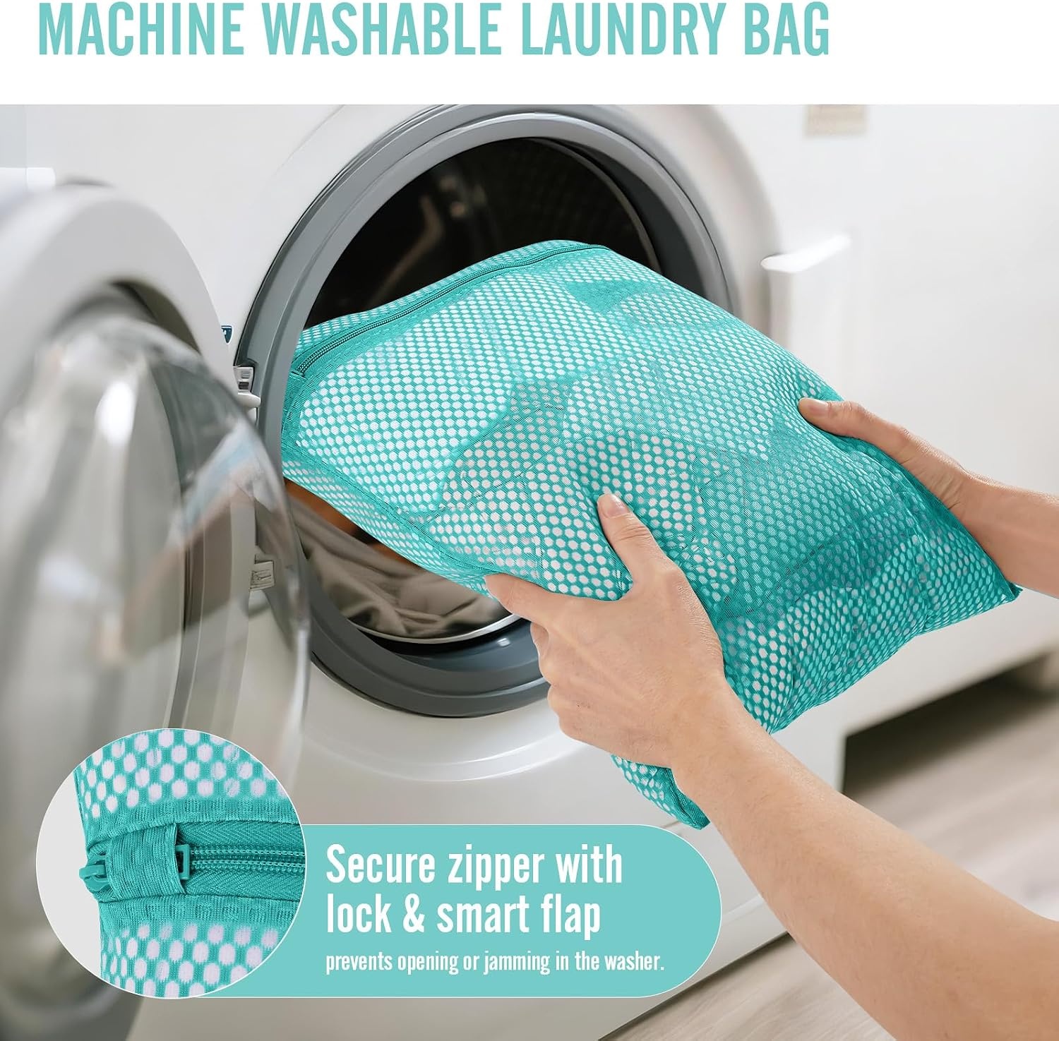 image:imageVeken 10 Set Packing Cubes for Travel Essentials Suitcase Organizer Bags in 4 Sizes CarryOn Luggage Accessories with Laundry Bag Airplane Must Have with 99Count Mesh Holes10 Teal