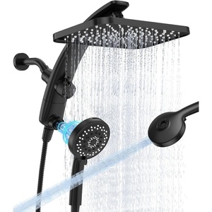 Veken 12″ Rain Shower Head with Handheld,High Pressure Power Wash,Magnetic(Matte Black)