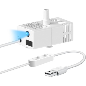 Veken Replacement Pump for 50oz, 95oz and 108oz Pet Fountain(White)