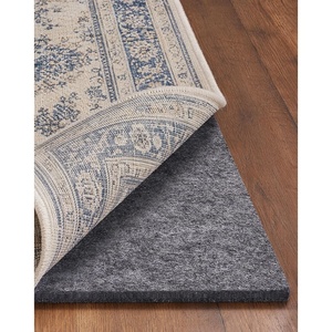 Veken Felt Cushioned Rug Pad 8 x 10 Ft, 1/4 Inch Thick, Dense Needle-Punched Carpet Underlay for Area Rugs, Protector Mat for All Hard Floors Including Hardwoods, with Over 99 Piece Pile fibers(Grey)